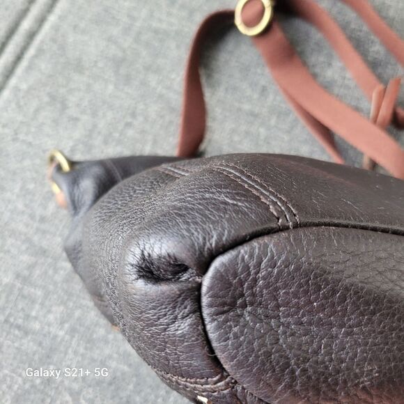 The Sak pebbled leather black crossbody bag - Picture 7 of 12